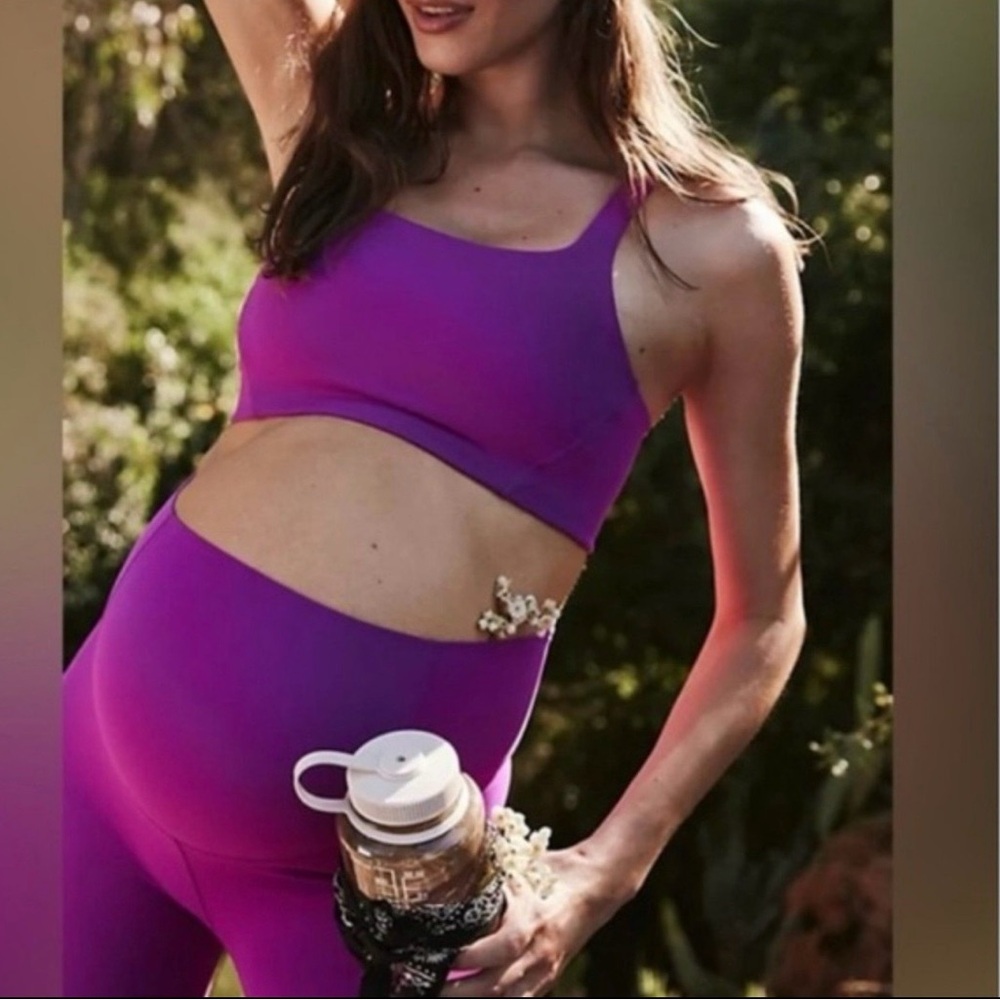 FP Movement Hatch Never Better Maternity Leggings and Bra set NWT Small